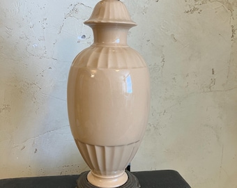 Vintage Peachy Ceramic Lamp