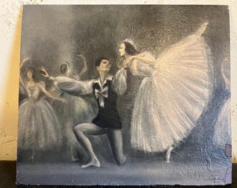 Vintage Sophie Ballerina Litho