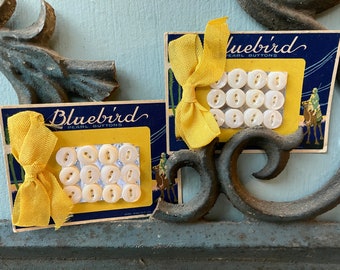 vintage pearl buttons