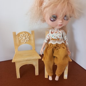 Blythe furniture Blythe  chair , doll furniture, doll chair  1/6 scale  furniture