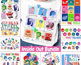 Es ist in Ordnung, alle Gefühle zu fühlen, Inner Out 2 Charakter digitaler Download, Emotion Team, Wut, Freude, Traurigkeit, Angst, Innerlich nach außen Png