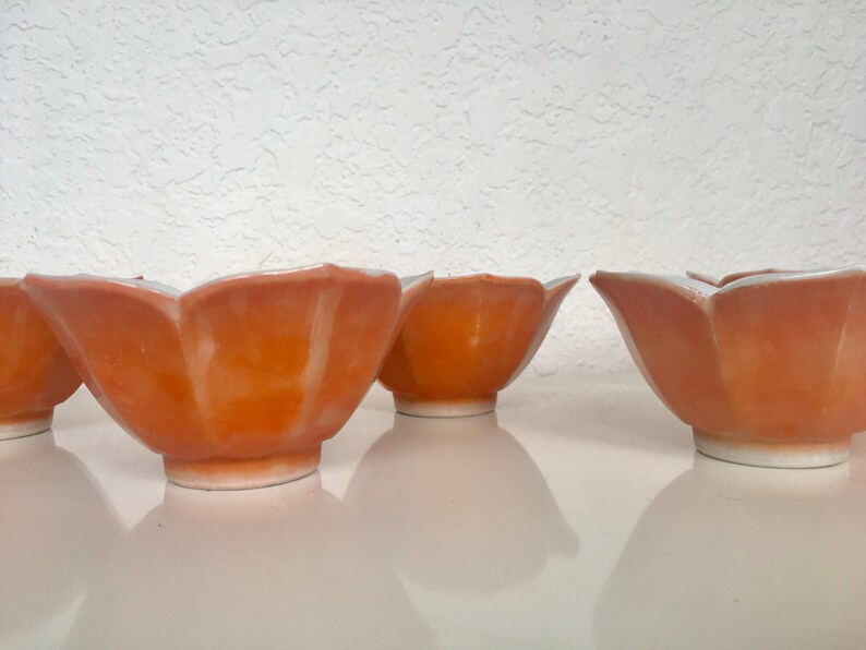 Japanese Lotus Bowls Etsy