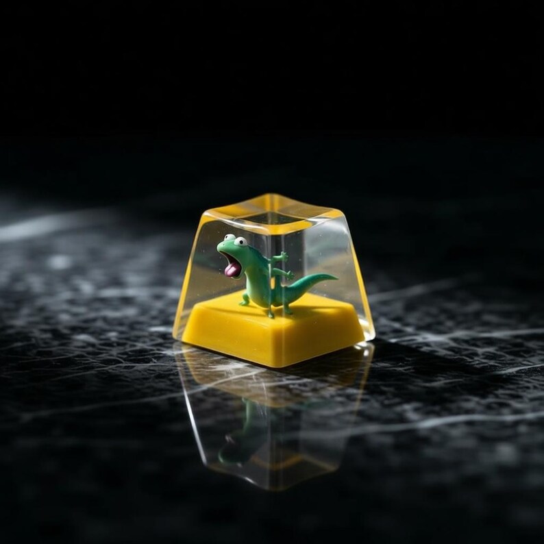 Lizard Keycaps Tom Lizard Hoppers Keycap, Movie Artisan Resin Keycap, Cute Funny ...