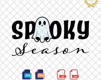 Gruselige Saison Halloween SVG und PNG Dateien: Süßes oder Saures, Shirt Design (Digitaler Download)