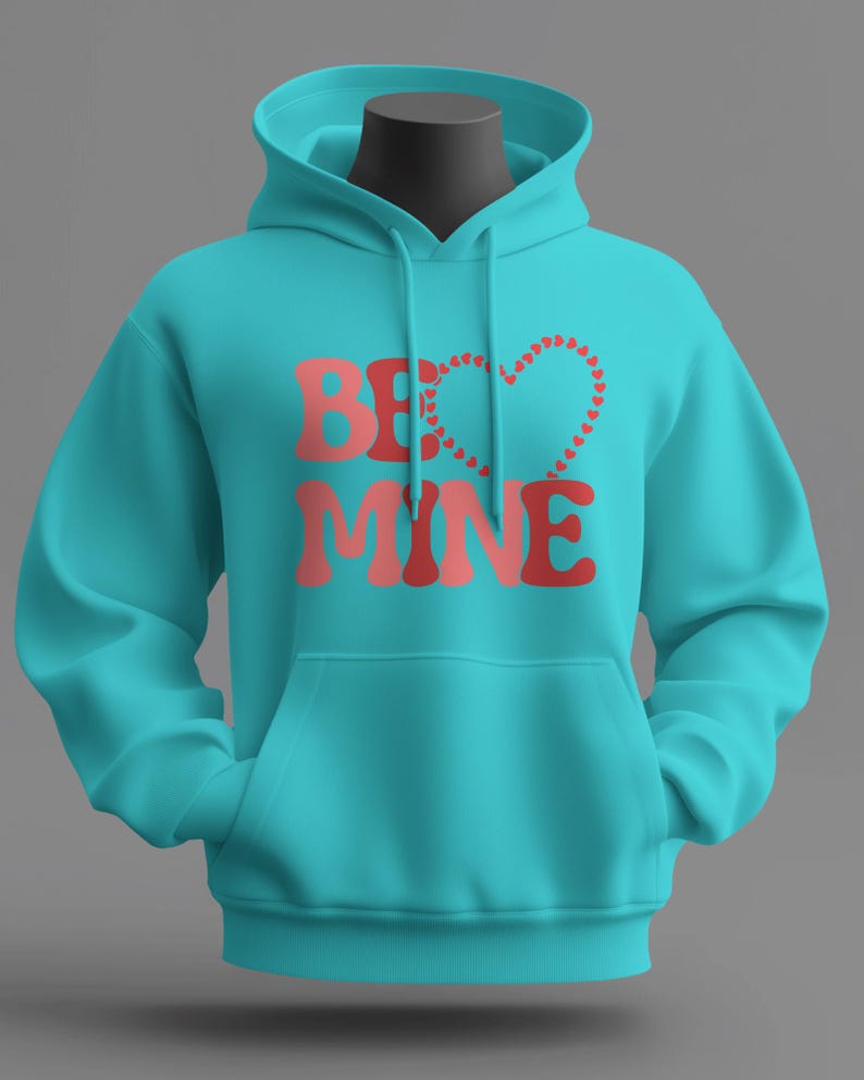 Be Mine Heart SVG PNG: Valentine's Day Shirt Design (digital Download ...