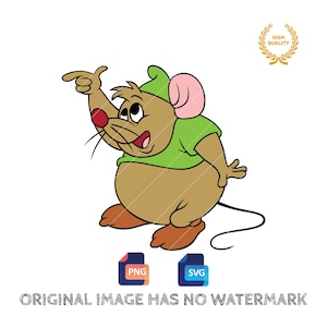 Gus Mouse Clipart: SVG & PNG Files (Digital Download)