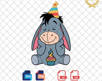 Eeyore Merch Esel Make-up Tasche – Niedliche Kosmetiktasche Für Eselliebhaber, 23,5 X 17 Cm