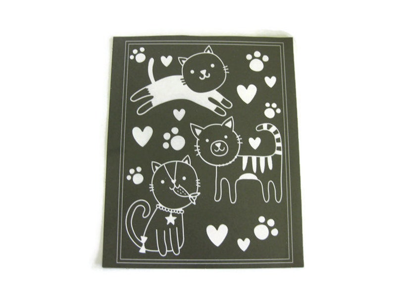 Kitties Embossing Folder