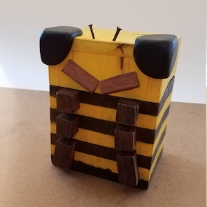 Bee Box - Reclaimed Wood Treasure Box
