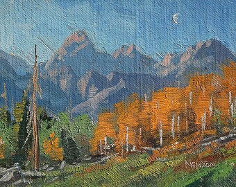 マウント・モラン、ワイオミング州、グランド・ティトン国立公園