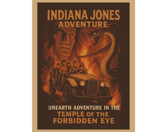 インディ・ジョーンズ/魔宮の伝説のポスター ディズニーのポスター