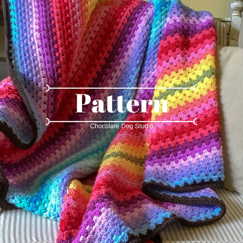Rainbow Blanket Crochet Kit Ivf Baby Blanket Crochet Kit How to