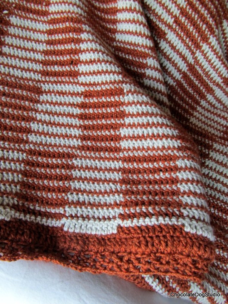 The Checkerboard Crochet Blanket Pattern-a Beginner Afghan - Etsy Canada