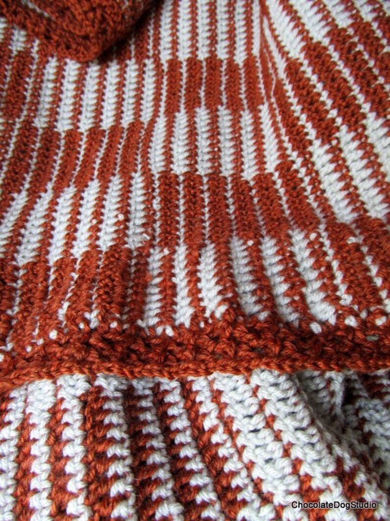 The Checkerboard Crochet Blanket Pattern-a Beginner Afghan - Etsy