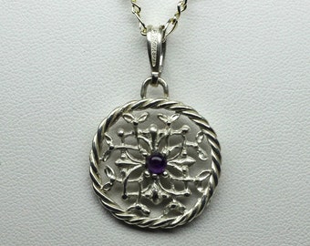 Scottish Church window pendant in sterling silver by Suzan