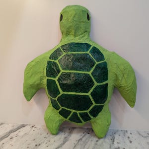 Paper Mache Turtle