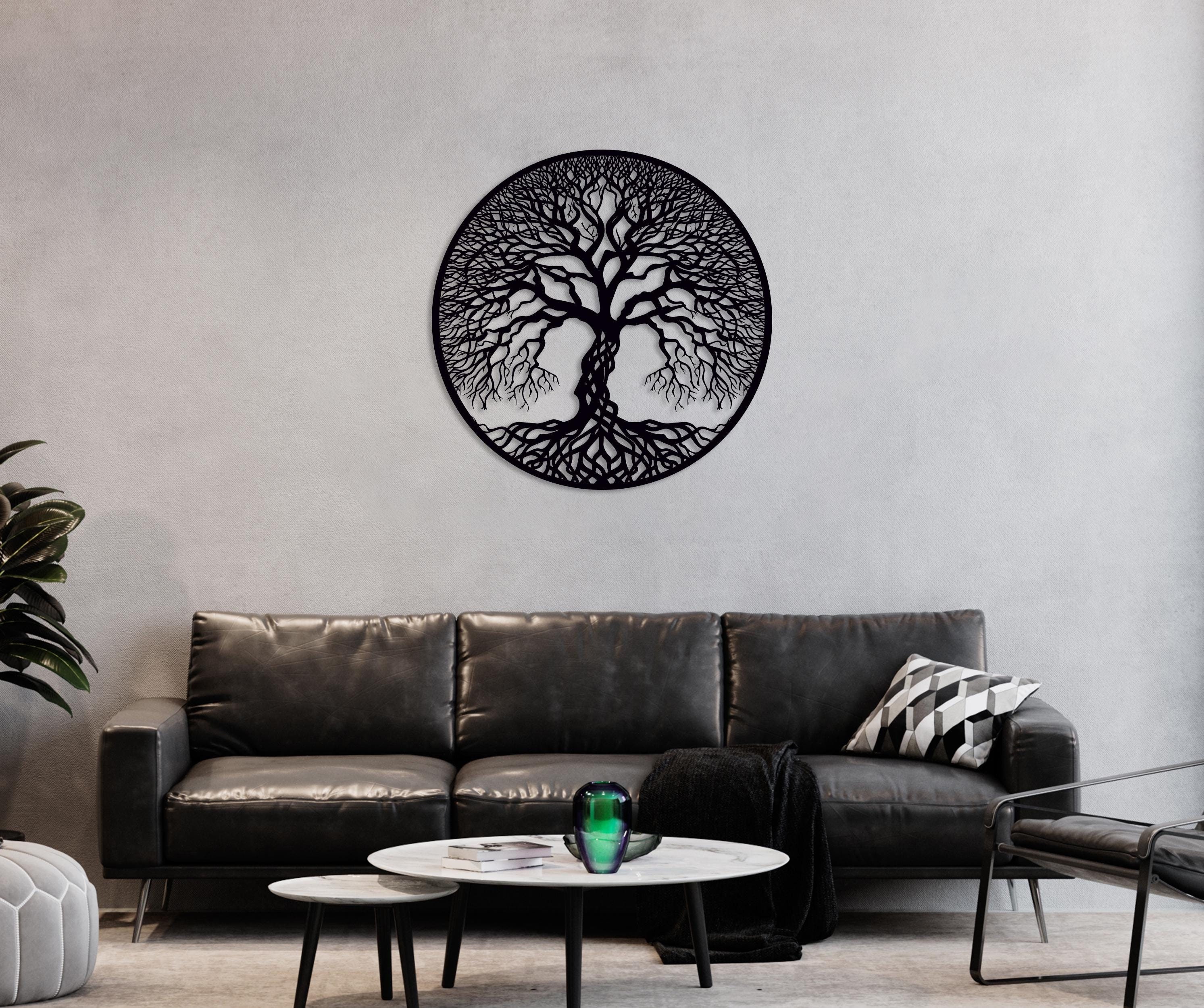 Tree of Life Metal Wall Art, Wall Decor, Wall Hangings, Metal Tree, Home Gift, Housewarming Gift, Birthday Gift, Room wall art, Women gift