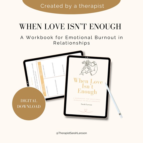 Relationship Burnout Workbook: Self-Help Journal for Couples (PDF)