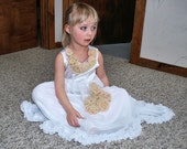 Super light and airy flower girl dress