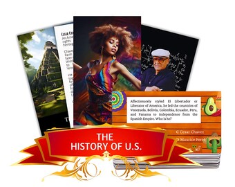 Hispanic Heritage Month Trivia Flashcards, Notable Hispanic Figures