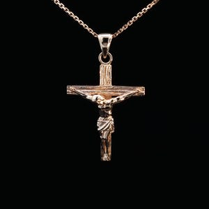 Jesus Christ on a Cross Pendant | Religious Jewellery | Handmade Pendant | Highest Quality Silver Pendant