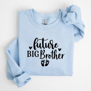 Future Big Brother T-Shirt, Promoted To Big Brother Shirt, Big Bro Shirt, Pregnancy Announcement, I&#39;m Going To Be A Big Brother, Bro Gift