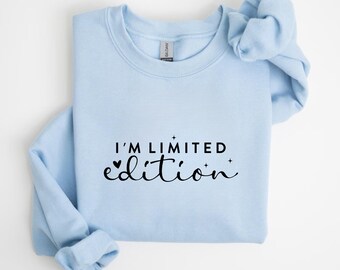 I'm Limited Edition T-shirt met print: retro verjaardag uniseks shirt