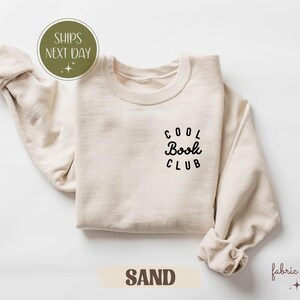 Cooles Buch Club Sweatshirt, Buch Liebhaber Shirt, Roman Pullover, Lese Shirt, Frauen Shirt, Buchliebhaber, Lehrer Leser Geschenk, Bücherwurm