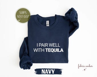 Maglietta divertente a tema tequila: umorismo spiritoso sull'alcol, perfetta per le feste.