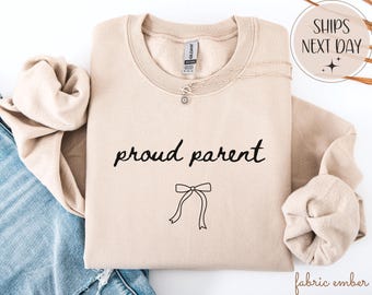 Maglietta Genitore Orgoglioso, Felpa Genitore Orgoglioso, Regalo per Genitori, Regalo di Compleanno per Mamma o Papà, Maglietta Orgoglio Familiare