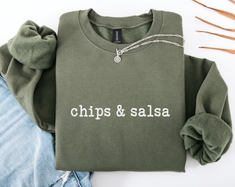 Chips and Salsa Sweatshirt, Fiesta Foodie Tee