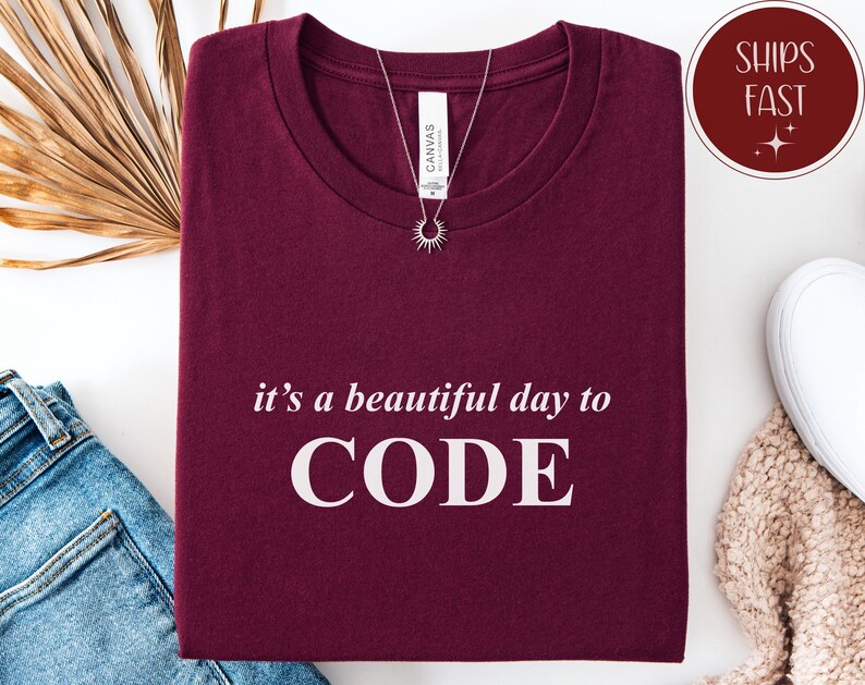 It's a Day to Code Sweatshirt, Programmer Gift, Software Developer Shirt image 4