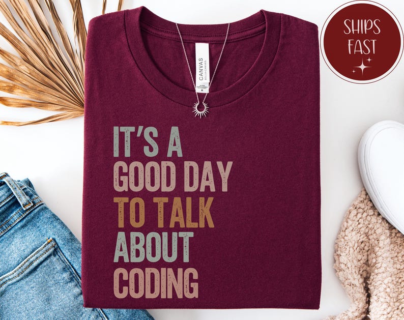 Coding T-Shirt, Programmierer Software Entwickler T-Shirt, Coder Geschenk Bild 4
