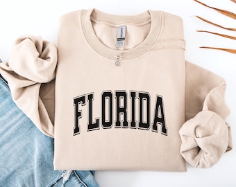 Sweatshirt Florida, T-shirt strandvakantie, souvenirshirt