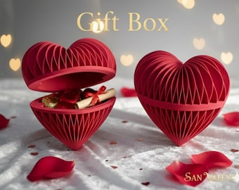 Heart Gift Box – Elegant Romantic Keepsake Box