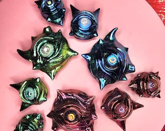 Creepy Cute Horror Magnet Set- Pastel Goth Decor for Alternative Homes