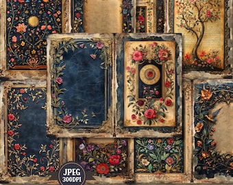 Mystic Codex Illuminated Journal Pages: Medieval Ephemera (Digital Download)