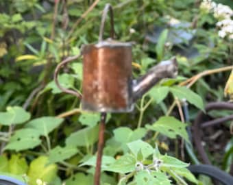 Miniature Rustic Fairy Garden Watering Can