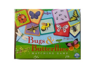 Bugs and Butterflies Matching Game by eeBoo