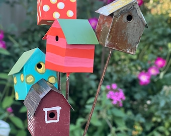 Miniature Bird Houses (Assorted colors and styles)