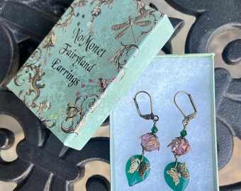Sweet Nectar Butterfly Earrings by NoMonet