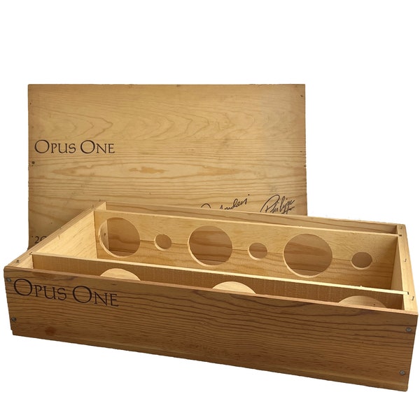 Rare Opus One Wine Crate 6 bottle 2006 / Empty no wine inside