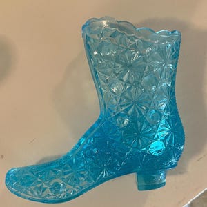 Vintage Fenton Assorted Glass Boots - CHOOSE from 6 Styles