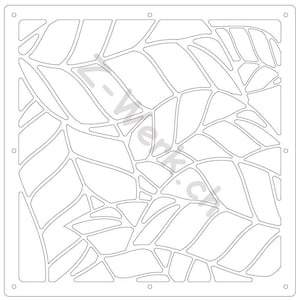 Room divider, Leaves Decoration, Room divider, Leaves Decoration