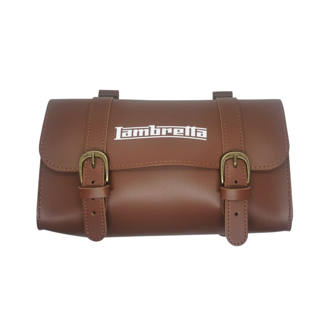 Vintage Lambretta Scooter Bag, PU Leather Legshield Luggage - Etsy