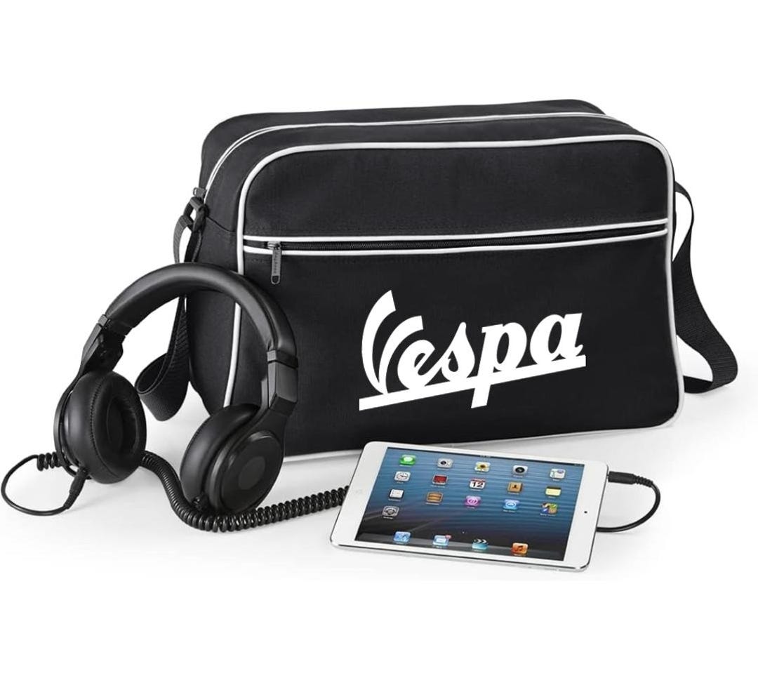 Flight Bag Schultertasche Vespa Retro Vespa Schultertasche