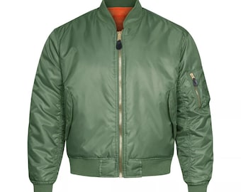 Vintage 1980s Alpha Industries Ltd Ma-1 Army Flight