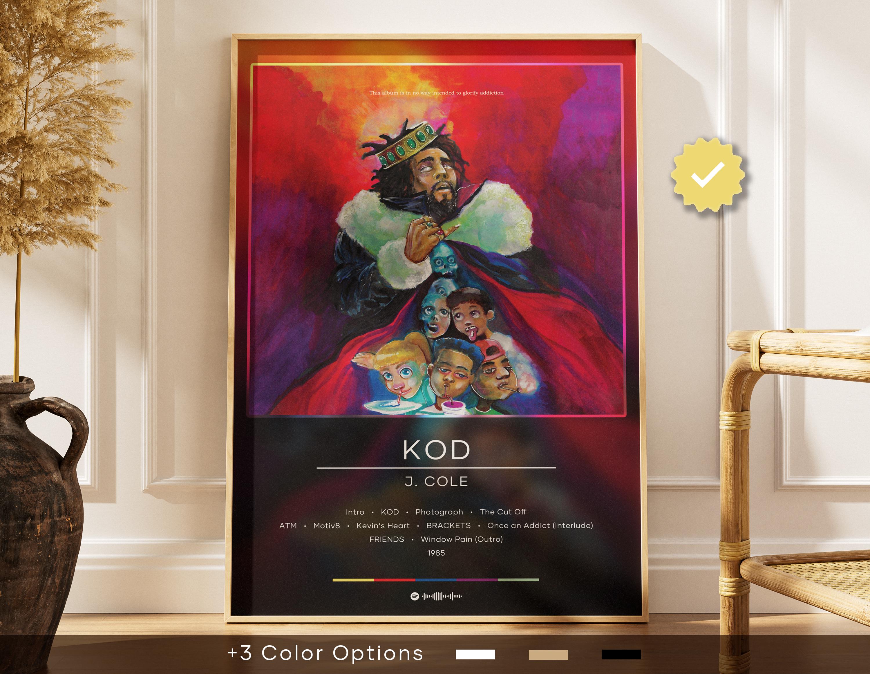 J Cole Kod Poster - Etsy