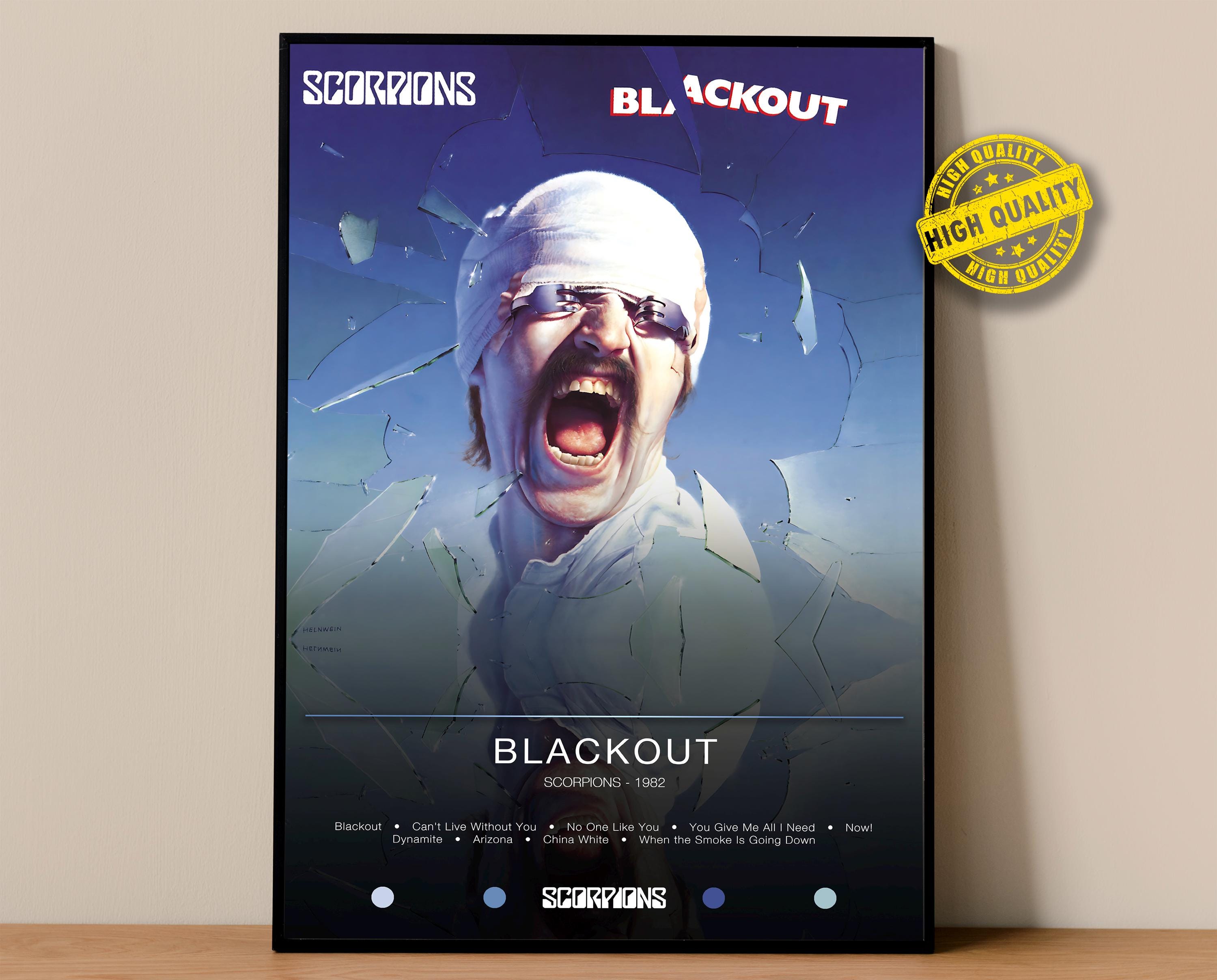 Scorpions Blackout - Etsy Canada