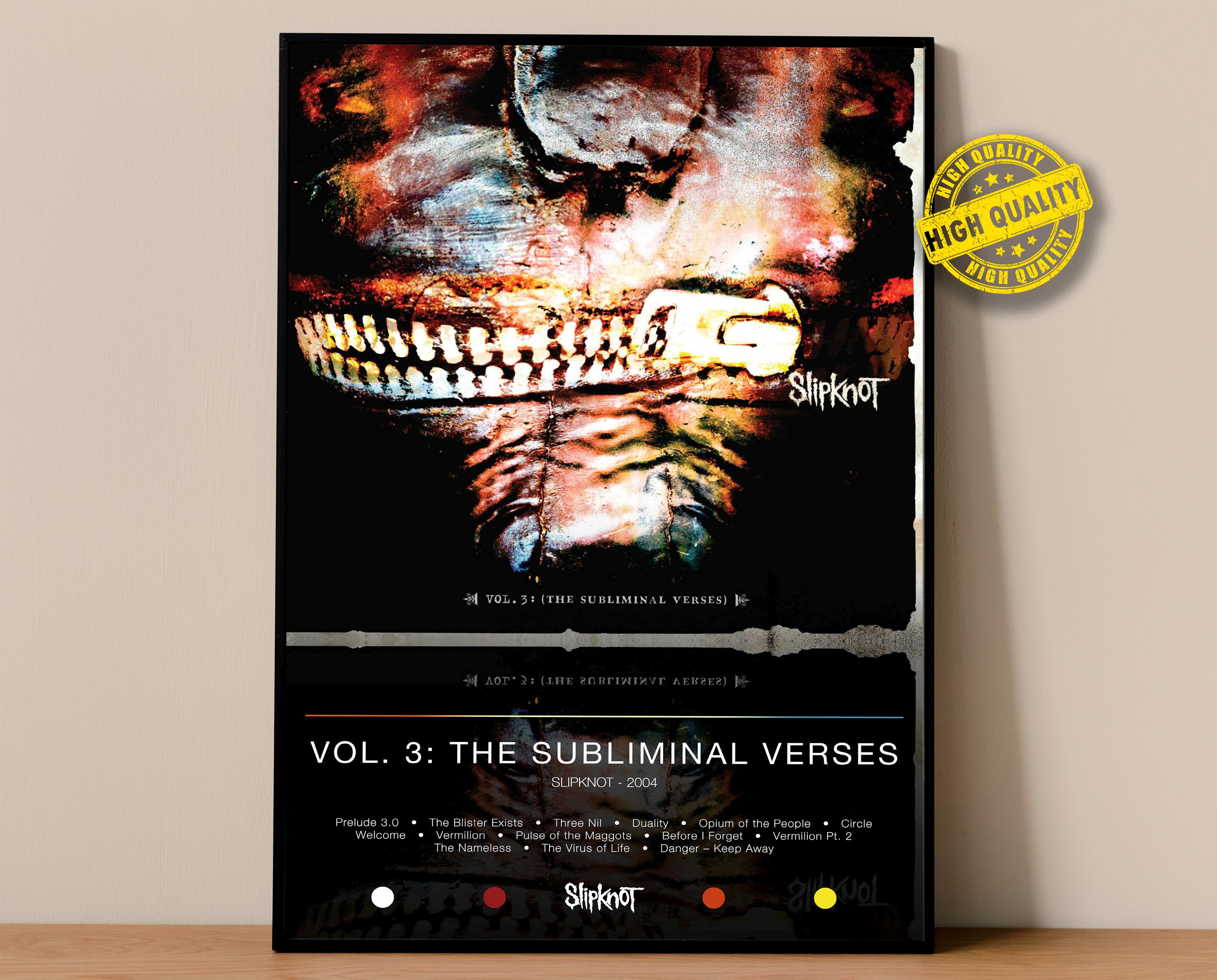 Slipknot poster - Etsy 日本